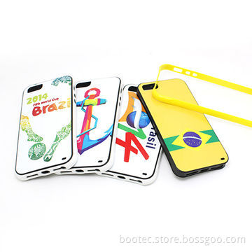 ABS cases for iPhone with frame, customized design in any pattern/color